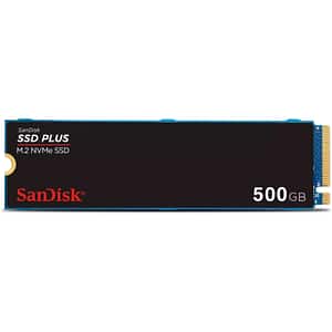 Solid-State Drive (SSD) SANDISK Plus, 500GB, PCIe Gen 3, M.2 PCIe, SDSSDA3N-500G-G26