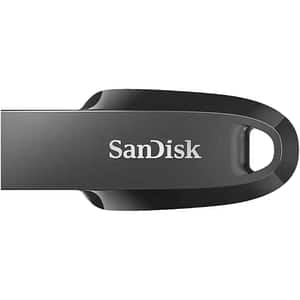 Memorie USB SANDISK Ultra Curve SDCZ550-128G-G46, 128GB, USB 3.2 Gen 1, negru