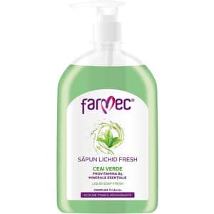 Sapun lichid FARMEC Fresh Ceai Verde, 500ml