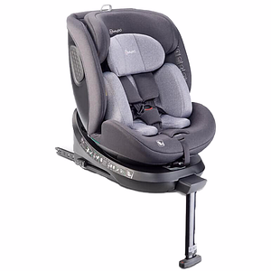Scaun auto BABYGO Move360 BGO2601, Isofix, 0-36kg, i-Size, gri-negru