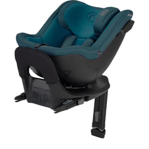 Scaun auto KINDERKRAFT I-Guard Pro KCIGUAPRBLU, 5 puncte, 9-25kg, i-Size, albastru petrol-negru