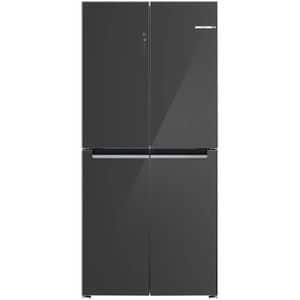 Side by Side BOSCH KMC85LEEA, No Frost, 547 l, H 189.5 cm, Clasa E, sticla gri