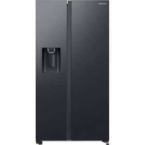 Side by Side SAMSUNG RS64DG5303B1EO, No Frost, 635 l, H 178  cm, Clasa E, Wi-Fi, Dozator apa, dark inox