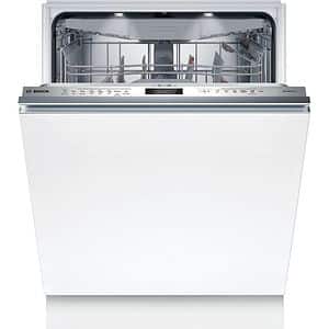 Masina de spalat vase incorporabila BOSCH SBV6ZCX25E, 14 seturi, 6 programe, 60 cm, Clasa B, panou comanda inox