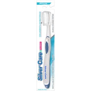 Periuta de dinti SILVER CARE Pharma Medie, alb