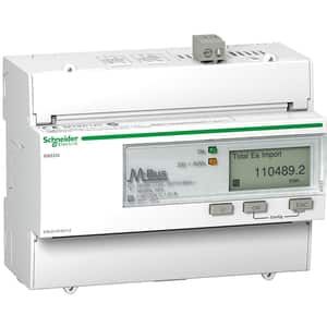 Contor trifazat SCHNEIDER A9MEM3335, 125A, 480V, IP20, alb