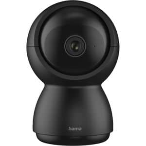 Camera IP Wireless HAMA 00176613, Full HD 1080p, IR, Night Vision, negru