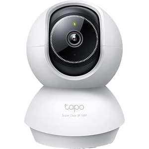 Camera IP Wireless interior TP-LINK Tapo C230, 5MP, 1620 p, IR, Night Vision, alb