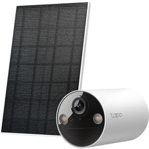 Camera IP Wireless exterior TP-LINK Tapo C410 KIT, 3MP, 1296p, IR, Night Vision, alb