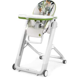 Scaun de masa 2in1 PEG PEREGO Siesta Follow Me IH03000002BJ, 0 luni+, alb-verde