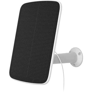 Panou solar EZVIZ Model D, monocristalin, Micro-USB, IP65, 4.2W, alb-negru