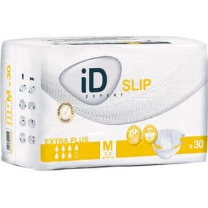 Scutece incontinenta pentru adulti ID Expert Slip Extra Plus, M, 30 buc