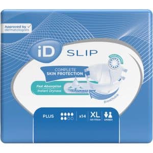 Scutece incontinenta pentru adulti ID Expert Slip, XL, 14 buc