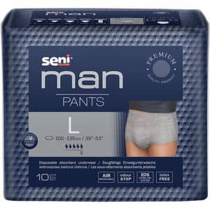 Scutece tip chilot SENI Man Pants, L, 10 buc