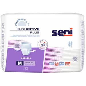 Scutece tip chilot SENI Active Plus, M, 10 buc