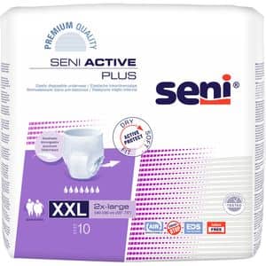 Scutece tip chilot pentru adulti SENI Active Plus, XXL, 10 buc
