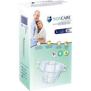 Scutece incontinenta, NOSCARES, L, 20 buc
