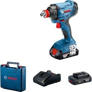 Masina de gaurit si insurubat (bormasina) BOSCH Professional GDX 180-LI, 2800rpm, mandrina HEX 1/4", Patrat 1/2", 180nm, 2Ah