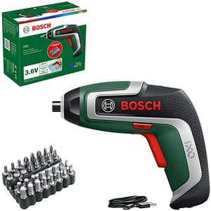 Surubelnita electrica BOSCH IXO 7, 5.5 Nm, mandrina HEX, 2 Ah, verde
