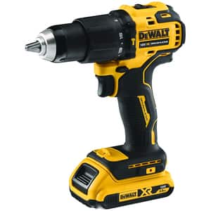 Masina de gaurit cu percutie DEWALT DCD709D2T, 1650RPM, mandrina rapida 13mm