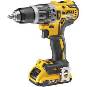 Masina de gaurit si insurubat (bormasina) DEWALT DCD796D2, 18V, 2Ah, 460W, 2000RPM, mandrina rapida 13mm, 2 acumulatori