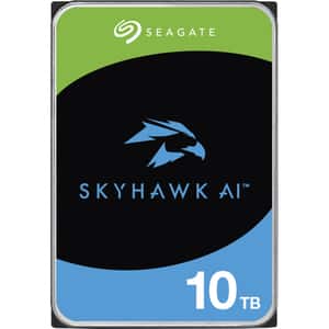 Hard Disk SEAGATE SkyHawk AI Surveillance, 10TB, 7200 RPM, SATA3, 256 MB, ST10000VE001