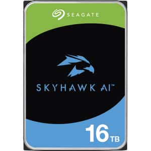 Hard Disk SEAGATE SkyHawk AI Surveillance, 16TB, 7200RPM, SATA3, 256MB, ST16000VE002