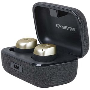 Casti SENNHEISER Momentum True Wireless 4, Bluetooth, In-Ear, Microfon, Carcasa Incarcare Wireless, Noise Cancelling, Gold