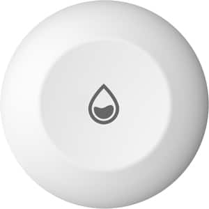 Senzor inundatie EZVIZ T10C, Wi-Fi, ZigBee, IP67, Alerte instantanee, Detectare scurgere apa, alb