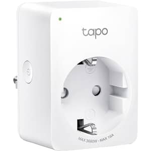 Priza inteligenta TP-LINK Tapo P110, Wi-Fi, 3680W, 16A, alb