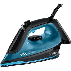 Fier de calcat BRAUN TexStyle 5 SI5256BL, 2600W, 210g/min, 300ml, talpa SuperCeramic, albastru-negru