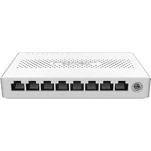 Switch TENDA SM108, 8 porturi 2.5Gbps, alb