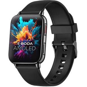 Smartwatch E-BODA SQ - Vega Pro, Android/iOS, negru
