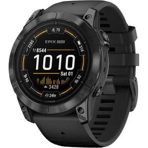Smartwatch GARMIN Epix Pro (Gen 2) Standard Edition 51mm, Wi-Fi, GPS, Android/iOS, silicon, Slate Gray/Black