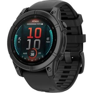 Smartwatch GARMIN Fenix E, 47mm, AMOLED, Wi-Fi, GPS, Android/iOS, Slate Gray Black