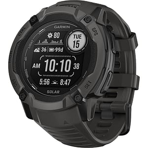 Smartwatch GARMIN Instinct 2X Solar 50mm, GPS, Android/iOS, silicon, Graphite
