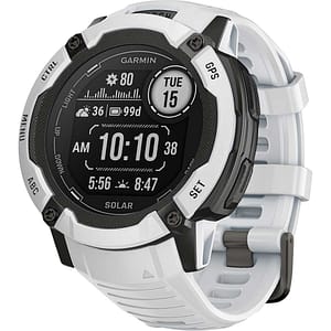 Smartwatch GARMIN Instinct 2X Solar 50mm, GPS, Android/iOS, silicon, Whitestone
