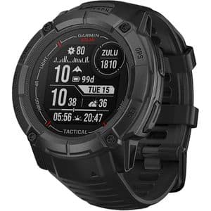 Smartwatch GARMIN Instinct 2X Solar Tactical Edition 50mm, GPS, Android/iOS, silicon, Black