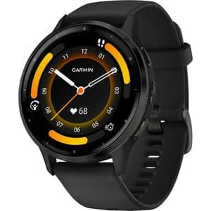 Smartwatch GARMIN Venu 3 45mm, Wi-Fi, GPS, Android/iOS, silicon, Black Slate