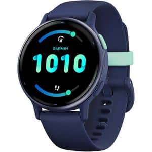 Smartwatch GARMIN Vivoactive 5 42mm, Wi-Fi, GPS, Android/iOS, silicon, Metallic Navy/Navy