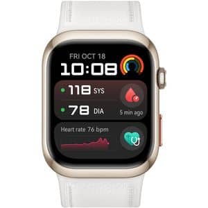 Smartwatch HUAWEI Watch D2, Android/iOS, White Composite Leather Strap