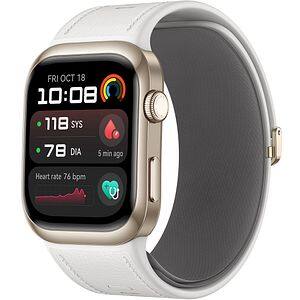 Smartwatch HUAWEI Watch D2, Android/iOS, White Composite Leather Strap