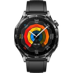 Smartwatch HUAWEI Watch GT 5 46mm, GPS, Android/iOS, Black Fluoroelastomer Strap