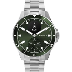 Smartwatch WITHINGS Scanwatch Nova, 42mm, Android/iOS, Verde