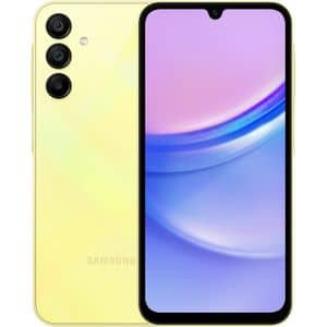 Telefon SAMSUNG Galaxy A15, 128GB, 4GB RAM, Dual SIM, Yellow