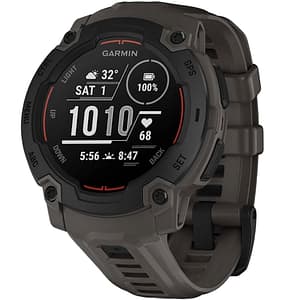 Smartwatch GARMIN Instinct E, 45 mm, GPS, Android/iOS, silicon, Charcoal