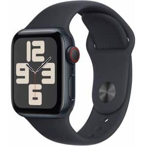 APPLE Watch SE (2nd Gen) V2, GPS + Cellular, 44mm, Midnight Aluminium Case, Midnight Sport Band - S/M