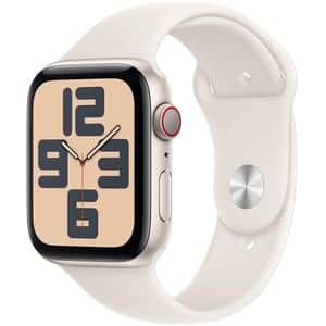APPLE Watch SE (2nd Gen) V2, GPS + Cellular, 40mm, Starlight Sport Aluminium Case, Starlight Sport Band - M/L