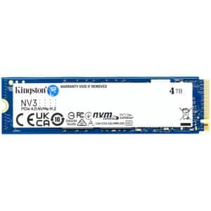 Solid-State Drive (SSD) KINGSTON NV3, 4TB, PCI-Express 4.0 x4, M.2, SNV3S/4000G
