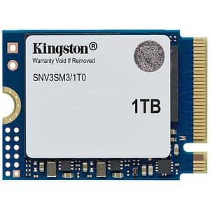 Solid-State Drive (SSD) KINGSTON NV3, 1TB, PCI-Express 4.0 x4, M.2 2230, SNV3SM3/1T0